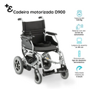 Cadeira de Rodas Motorizada Dobrável Em Alumínio D900