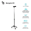Bengala 4 Pontas Com Altura Regulável D9