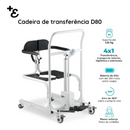 Cadeira Multiuso de Transferência Com Elevação Eletrônica D80 Dellamed