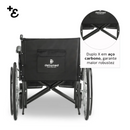 Cadeira de Rodas Dobrável Até 180 Kg D500