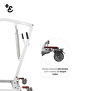 Guincho Manual Para Elevação de Acamados até 180 Kg Dellamed