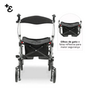 Andador 4 Rodas Compacto Dellamed D14