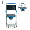 Cadeira de Banho Desmontável Higiênica D50 Dellamed