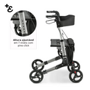 Andador 4 Rodas Compacto Dellamed D14