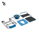 Cadeira de Banho Desmontável Higiênica D50 Dellamed