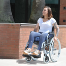 Cadeira de Rodas Dobrável em Alumínio até 120 Kg D600