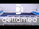 Colchão Pneumático Air Tube Dellamed Para Tratamento de Escaras até 150 Kg