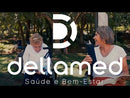 Andador 4 Rodas Compacto Dellamed D14