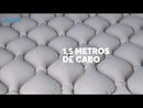 Colchão Pneumático Air Plus Dellamed Para Tratamento de Escaras Avulso até 135 Kg