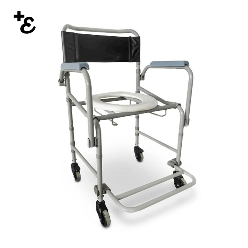 Cadeira de Banho Dobrável, Desmontável e Higiênica D40 Dellamed