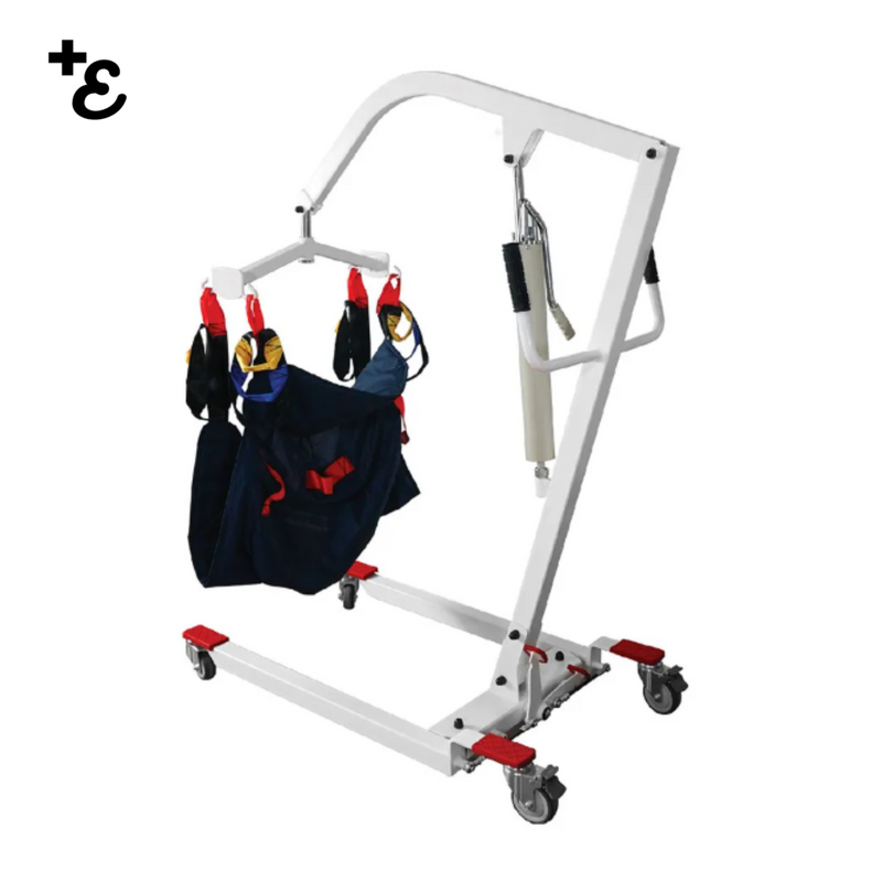 Guincho Manual Para Elevação de Acamados até 180 Kg Dellamed