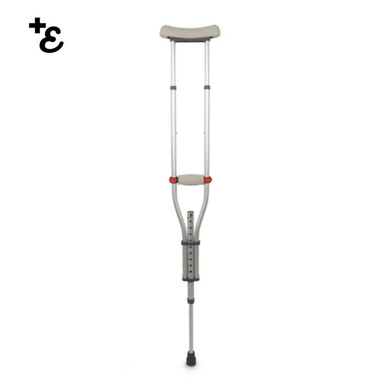Muleta Axilar Alumínio Universal D7