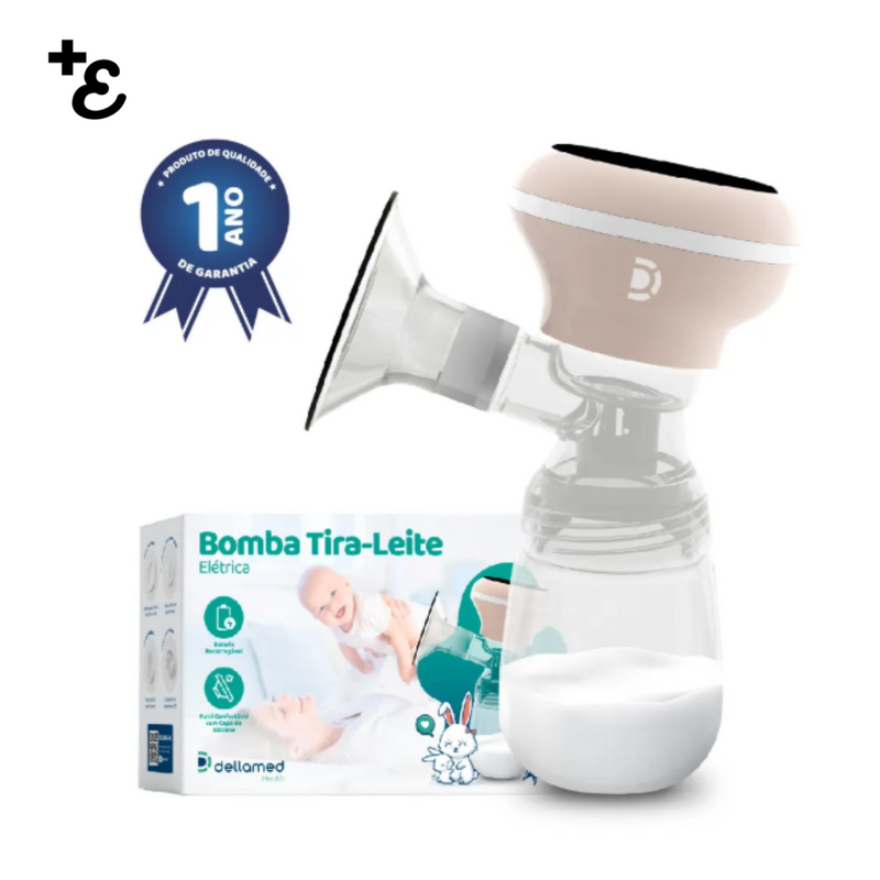 Bomba Tira-Leite 3 Modos 9 Níveis de Intensidade Elétrica