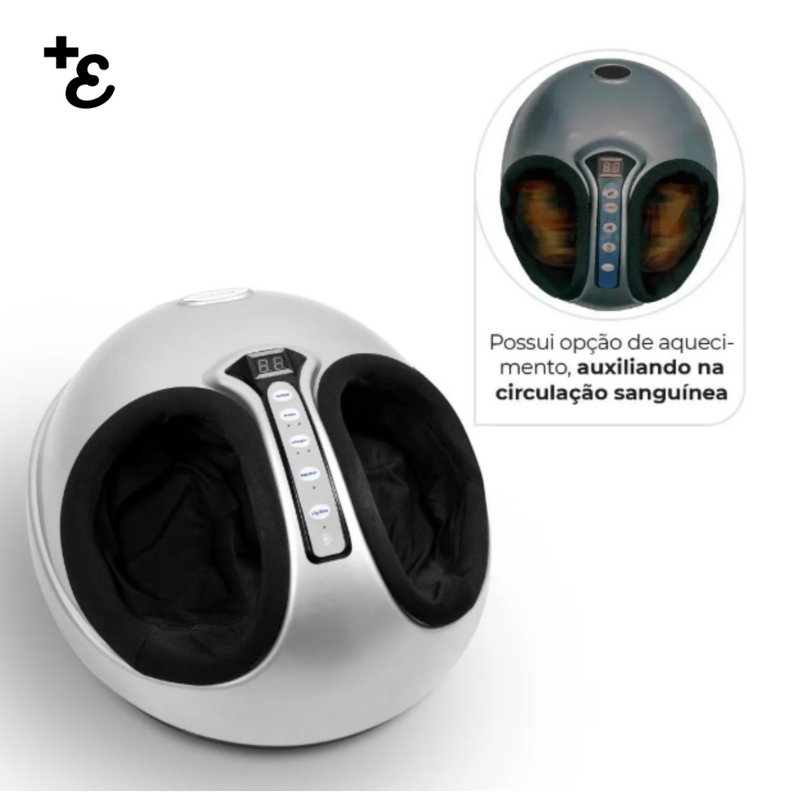 Massageador Shiatsu de Pés Ação Terapêutica
