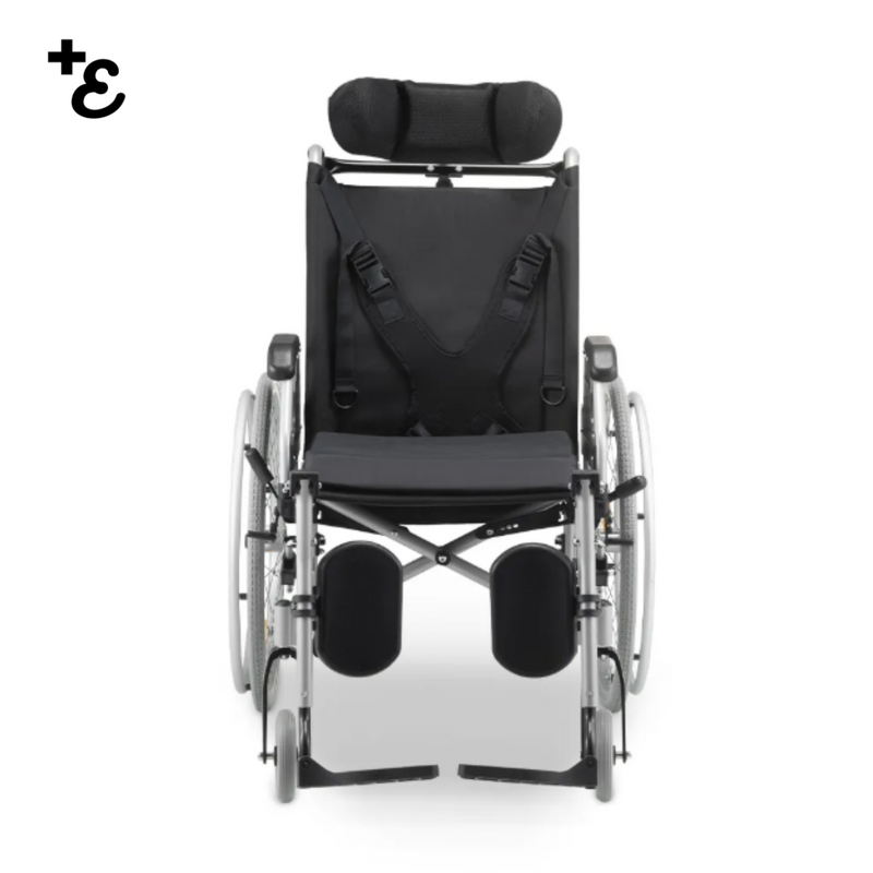 Cadeira de Rodas Tetra Reclinável com Encosto e Acessórios D700