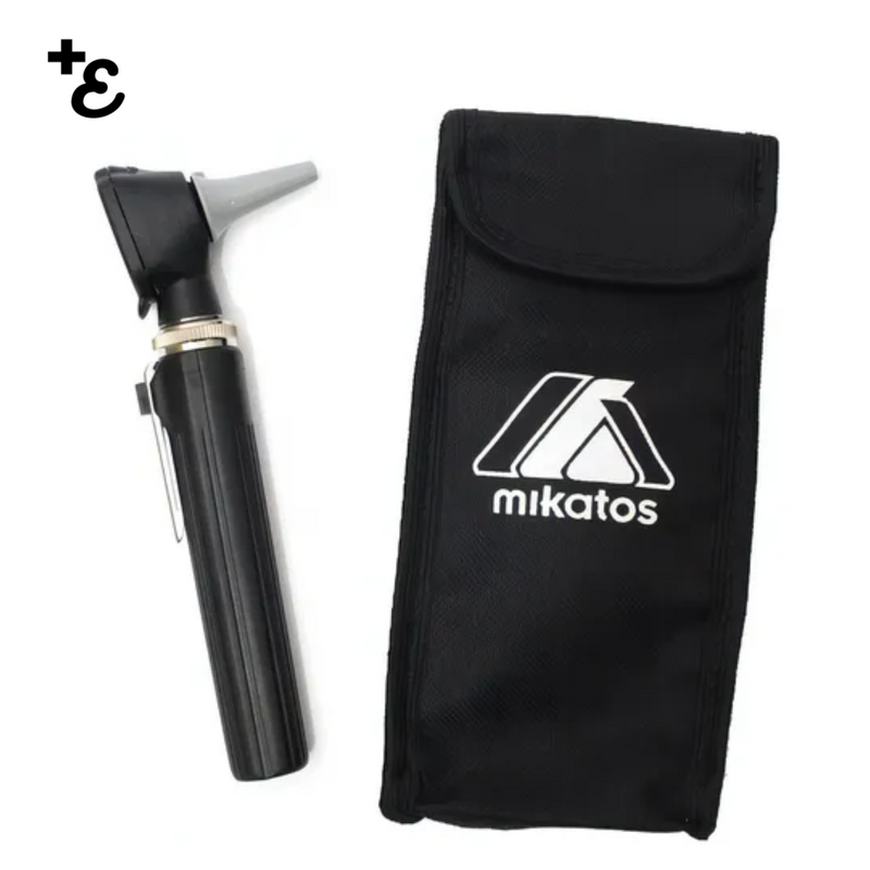 Otoscópio Mini com Especulos e Estojo Mikatos