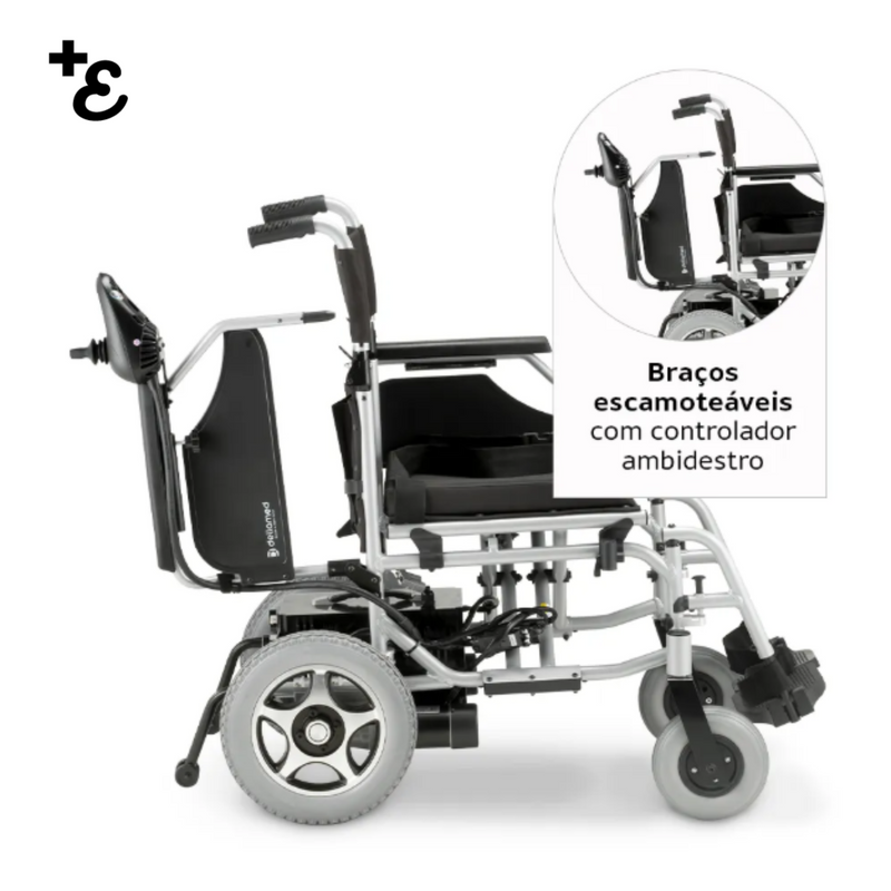 Cadeira de Rodas Motorizada Dobrável Em Alumínio D900
