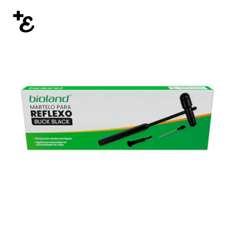 Martelo Clínico de Reflexos Buck - Black Edition