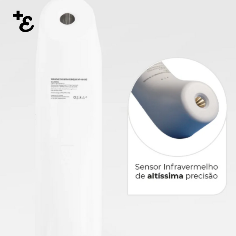 Termômetro 3 em 1 Infravermelho Dellamed