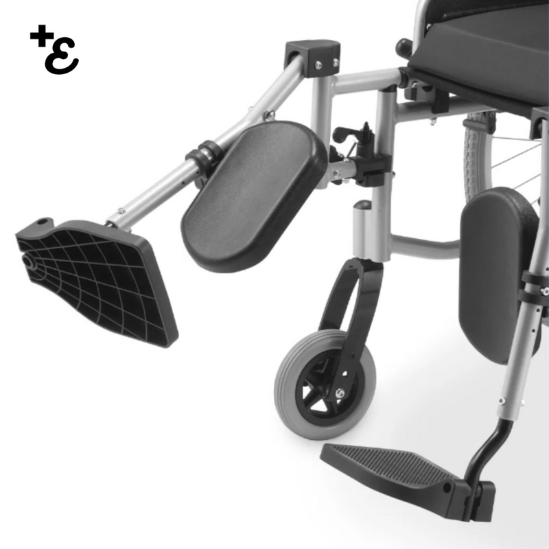 Cadeira de Rodas Tetra Reclinável com Encosto e Acessórios D700