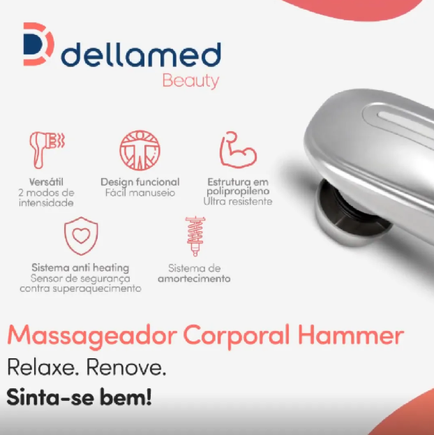 Massageador Hammer Corporal 5 em 1
