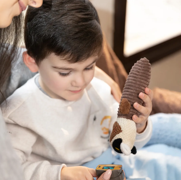Oxímetro Digital Pediátrico Ursinho Uso Infantil e Adulto