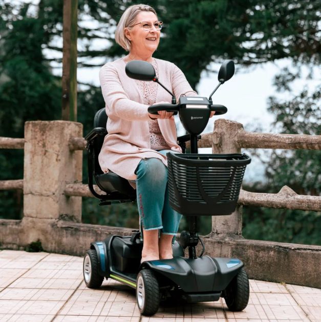 Cadeira Motorizada Dobrável Elétrica Scooter Compacta LB
